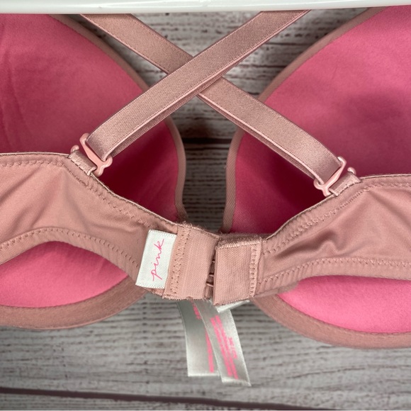 Pink by Victoria’s Secret blush pink wear everywhere push up bra. BOBO BRAS! - Picture 3 of 11